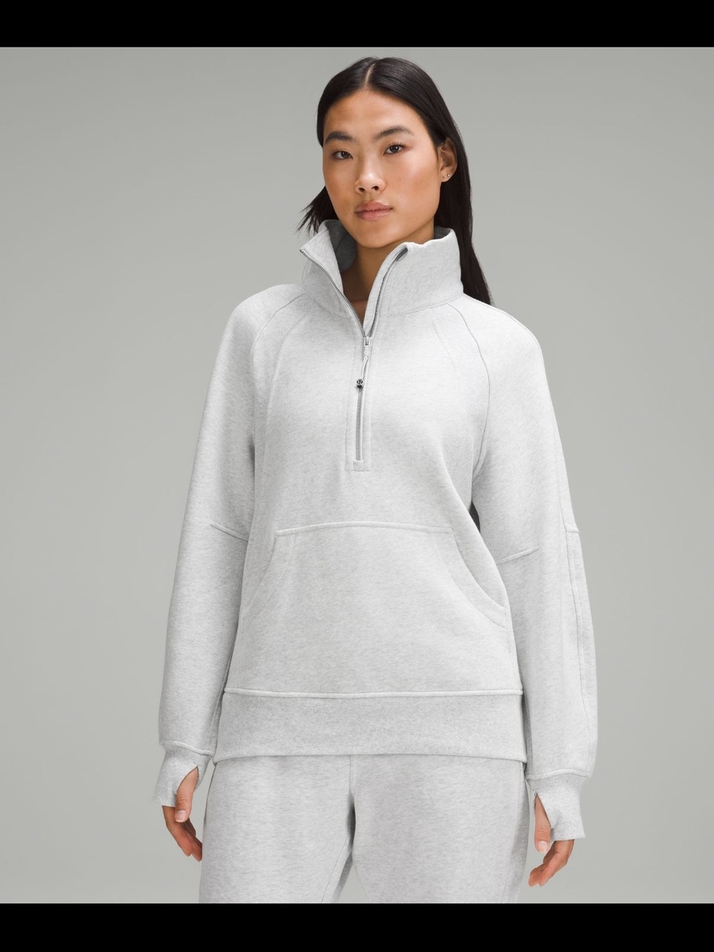 Lululemon Oversized Funnel-neck Half zip Size XS/S